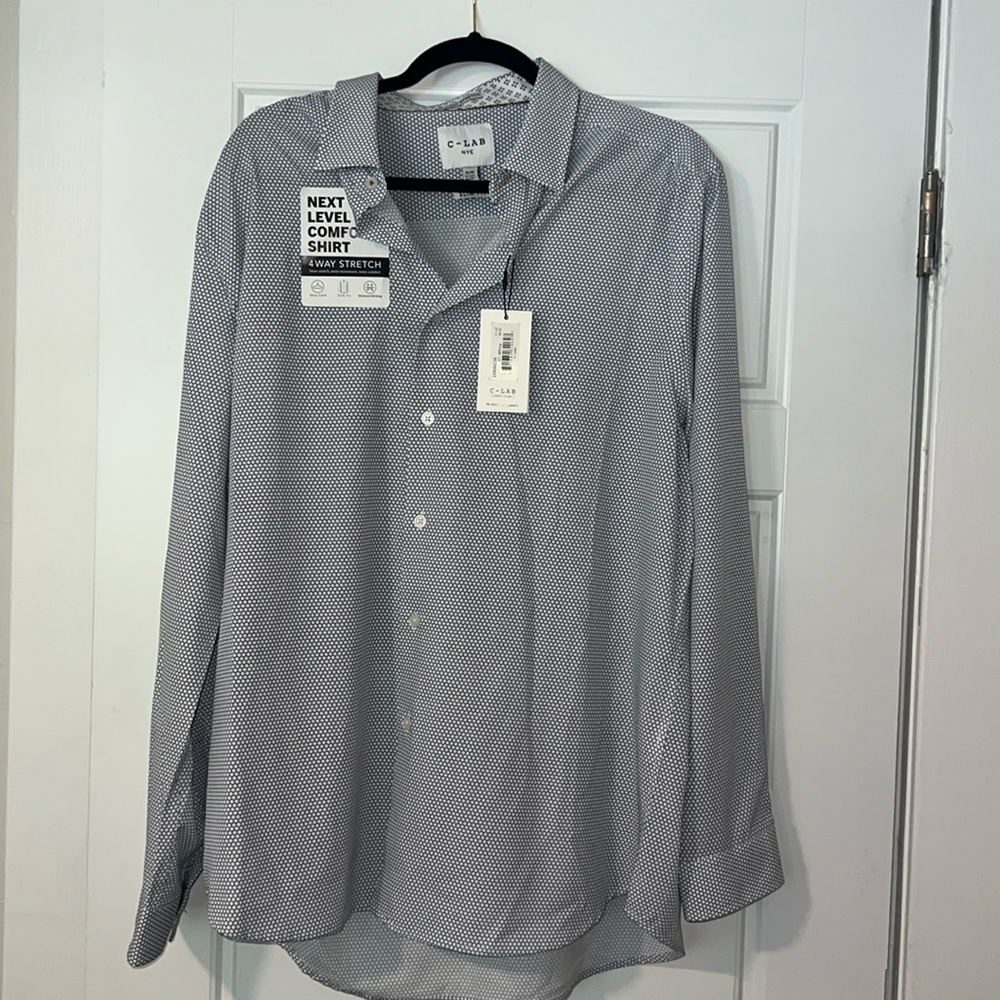 Men’s C-Lab Slim Fit Button Up
